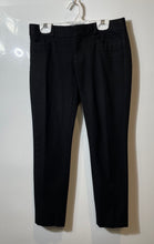 Load image into Gallery viewer, Banana Republic Womens Black Flat Front Pockets Regular Fit Ankle Pants Size 00P