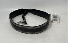 Load image into Gallery viewer, Michael Kors Womens Black Monogram Silver-Tone Hardware Bag Strap With Tag