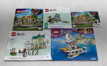 Load image into Gallery viewer, Lot Of 5 Pieces Lego Multicolor Friends Manuals Instruction Books