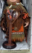 Load image into Gallery viewer, Kinnex Collection Brown Feather Outfit Heirloom Keepsakes Native American Doll