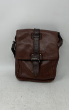Load image into Gallery viewer, Vintage Unbranded Mens Brown Leather Flap Messenger Adjustable Crossbody Bag