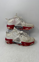 Load image into Gallery viewer, Adidas Womens Exhibit Select Mid IE9327 White Red Lace-Up Sneaker Shoes Size 7.5