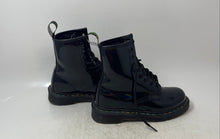 Load image into Gallery viewer, Dr. Martens Unisex 1460 Rainbow Black Lace-Up Ankle Boots Size M4 W5