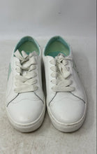 Load image into Gallery viewer, Kate Spade New York Womens Fez Gloss White Turquoise Sneaker Shoes Size 8.5B