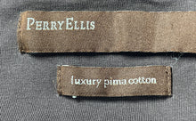 Load image into Gallery viewer, Perry Ellis Mens Brown Luxury Pima Cotton Short Sleeve Golf Polo Shirt Size XL