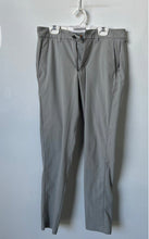 Load image into Gallery viewer, Lululemon Unisex Adults Gray Flat Front Slash Pockets Chino Pants Size 28