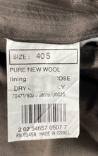 Load image into Gallery viewer, Brooks 346 Mens Brown Wool Single-Breasted Two-Button Jacket Size 40S