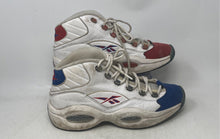 Load image into Gallery viewer, Reebok Mens Question Mid Multicolor Leather Lace-Up Sneaker Shoes Size 10.5