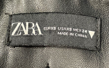 Load image into Gallery viewer, Zara Womens Black Flat Front Side Zip Skinny Leg Trouser Pants Size XS