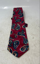 Load image into Gallery viewer, L'Uomo Mens Multicolor Paisley Print Adjustable Designer Tie