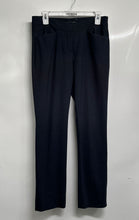 Load image into Gallery viewer, Elie Tahari Womens Black Flat Front Pockets Straight Leg Dress Pants Size 4