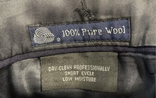 Load image into Gallery viewer, Authentic Burberry Mens Blue Pure Wool Two-Button Blazer No Size Pit To Pit 23"