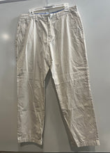 Load image into Gallery viewer, J Crew Mens Beige Cotton Flat Front Pockets Classic Fit Chino Pants Size 34x30