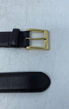 Load image into Gallery viewer, Coach Mens F90264 Black Brown Leather Adjustable Buckle Dress Belt Size 36