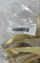 Load image into Gallery viewer, Antonio Melani Womens Beige Yellow Leather Peep Toe Slingback Heels Size 5.5 M