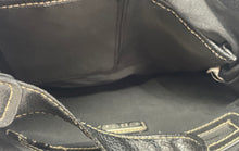 Load image into Gallery viewer, Rosetti Womens Black Leather Adjustable Strap Outer Pockets Lined Crossbody Bag