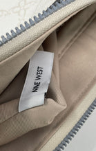 Load image into Gallery viewer, Nine West Womens White Beige Adjustable Strap Shoulder Crossbody Handbag