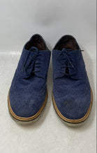 Load image into Gallery viewer, Cole Haan Mens Grand Horizon C12455 Navy Blue Suede Oxford Dress Shoes Size 12M