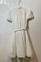 Load image into Gallery viewer, Tommy Hilfiger Womens White Short Sleeve Collared Button Front Shirt Dress Sz 2