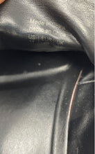 Load image into Gallery viewer, Aldo Mens Black Leather Slip-On Round Toe Penny Loafer Shoes Size 11