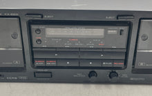 Load image into Gallery viewer, Kenwood KX-69W Black Stereo Dual Tape Home Audio Double Cassette Deck Not Tested
