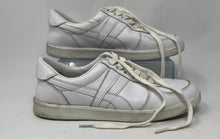 Load image into Gallery viewer, Authentic Tory Burch Womens Hank Court White Leather Sneakers Shoes Size 7 M