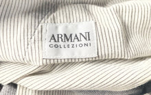 Load image into Gallery viewer, Armani Collezioni Mens Gray Flat Front Pockets Straight Leg Dress Pants Sz 48/32