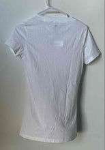 Load image into Gallery viewer, Adidas Womens White Miami Heat Basketball Short Sleeve Graphic T-Shirt Size S