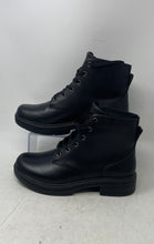 Load image into Gallery viewer, Abeo Womens Vista Lace Black Leather Round Toe Lace-Up Ankle Booties Size 9