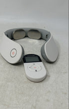 Load image into Gallery viewer, Comfier CF-6023 White Gray Cordless Smart Neck Massager With Remote Not Tested