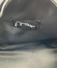 Load image into Gallery viewer, Art Class Womens Black White Patent Faux Leather Bowler Crossbody Handbag W/ Tag