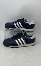Load image into Gallery viewer, Adidas Boys Samoa G21252 Blue White Leather Lace-Up Low Top Sneakers Shoes Sz 7