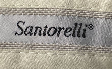 Load image into Gallery viewer, Santorelli Luxury Serge Mens Como 2 Black Straight Leg Dress Pants Size 36