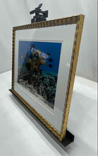 Load image into Gallery viewer, Green Sea Turtle-Butterfly Fish Wall Art Print for Home Decor