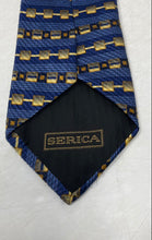 Load image into Gallery viewer, Serica Mens Multicolor Burgundy Silk Adjustable Pointed Tie