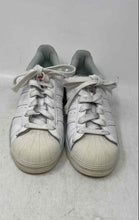 Load image into Gallery viewer, Adidas Boys Superstar White Leather Lace-Up Low Top Sneaker Shoes Size 5.5
