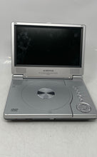 Load image into Gallery viewer, Audiovox D1812 Silver Portable 8" LCD Monitor And DVD Player Not Tested
