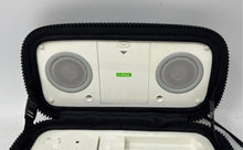 Load image into Gallery viewer, Sonic Impact iPax White Portable Speaker System In Carrying Case Not Tested