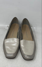 Load image into Gallery viewer, Enzo Angiolini Womens liberty Silver Leather Slip-On Loafer Shoes Size 8M
