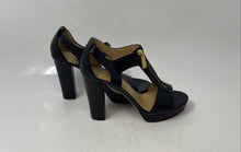 Load image into Gallery viewer, Michael Kors Womens Berkley Black Open Toe Platform Sandals Size 6.5M