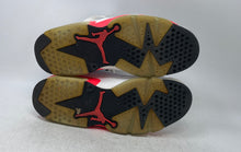 Load image into Gallery viewer, Nike Mens Air Jordan 6 Retro 384664-123 White Lace-Up Sneaker Shoes Size 8
