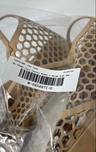 Load image into Gallery viewer, My Shoes Caio Castro Womens Beige Leather High Slingback Heels Size 8 B
