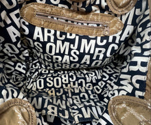 Load image into Gallery viewer, Authentic Marc By Marc Jacobs Womens Brown Quilted Double Handle Tote Handbag