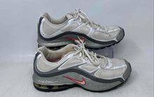 Load image into Gallery viewer, Nike Womens Reax Run 5 White Silver Tone Pink Lace-Up Sneaker Shoes Size 9