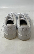 Load image into Gallery viewer, Puma Womens Carina Leather 370325-02 White Lace-Up Sneaker Shoes Size 7.5