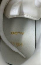 Load image into Gallery viewer, Aldo Disney Womens White Leather Lace-Up Round Toe Low Top Sneaker Shoes Size 8