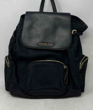 Load image into Gallery viewer, Michael Kors Womens Abbey Black Inner Pocket Adjustable Strap Backpack