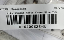 Load image into Gallery viewer, Nike Womens Blazer Low Platform DJ0292-101 White Lace-Up Sneaker Shoes Size 7.5