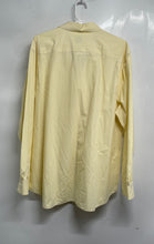 Load image into Gallery viewer, Old Navy Mens Yellow Striped Cotton Long Sleeve Button-Up Shirt Size XXL