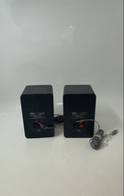 Load image into Gallery viewer, Set Of 2 Pcs RCA Black Power Handling 40-5000 Wired Speakers Not Tested